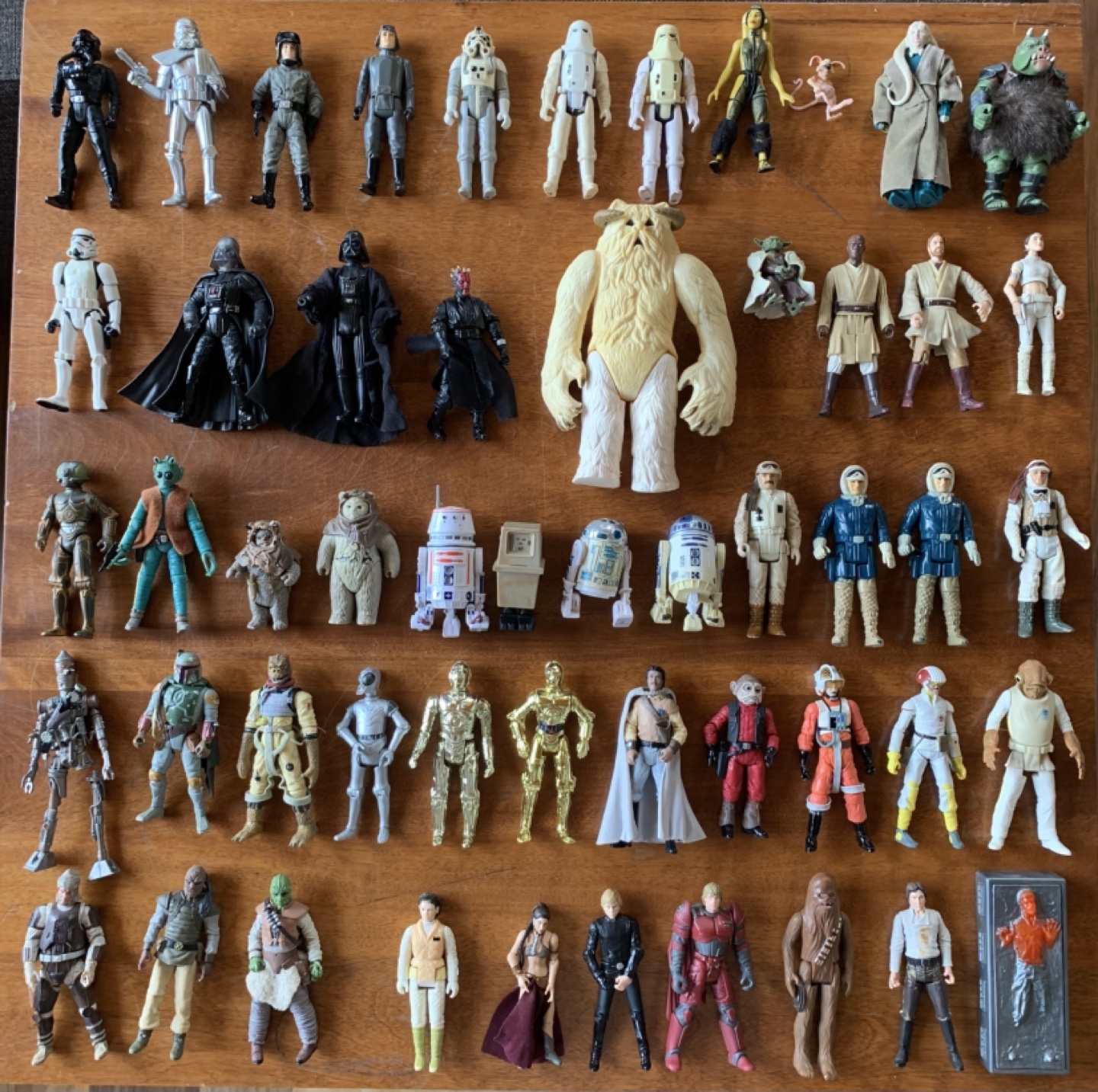 52 piece Star Wars Action Figure Lot