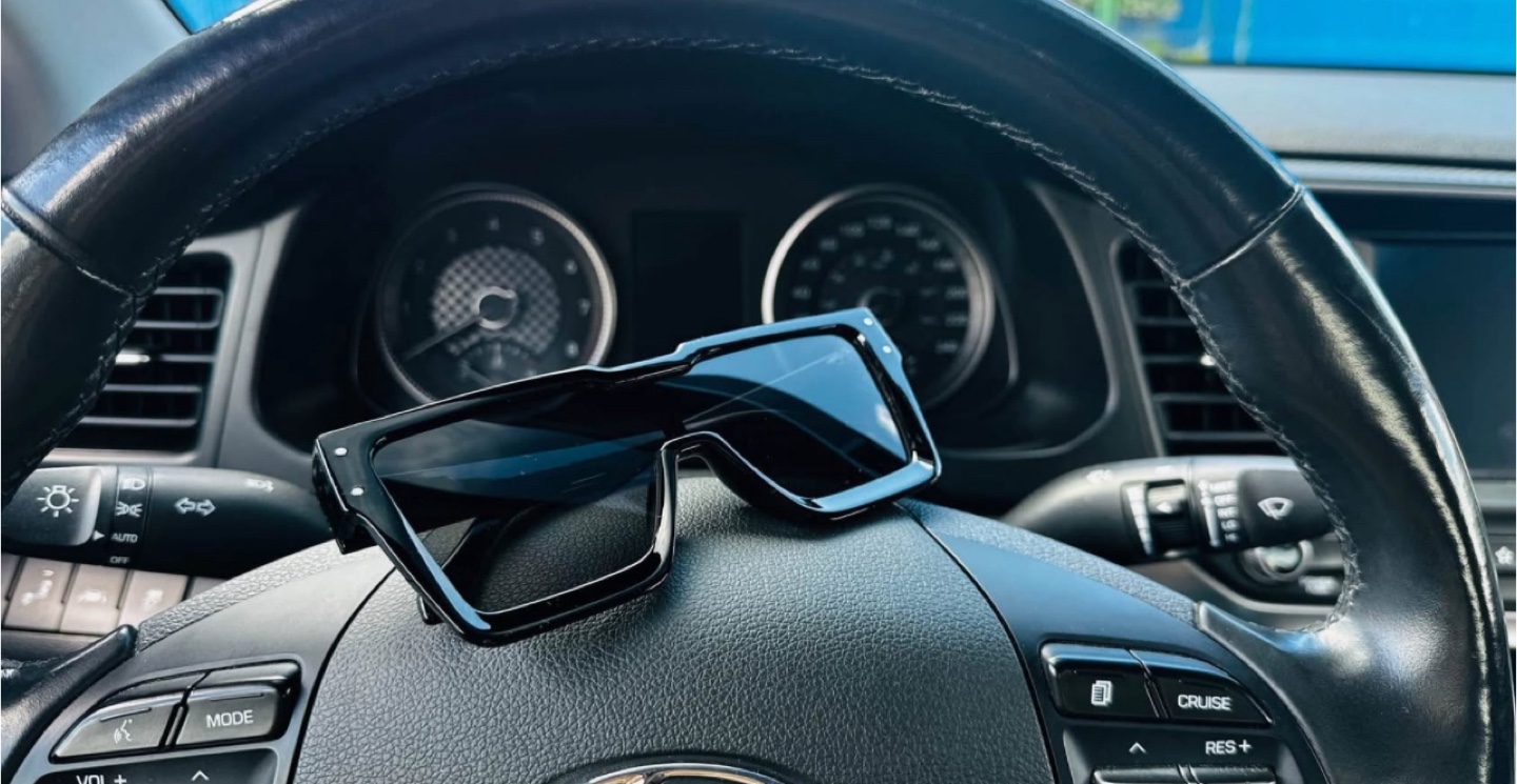 Black Square Frame Sunglasses
