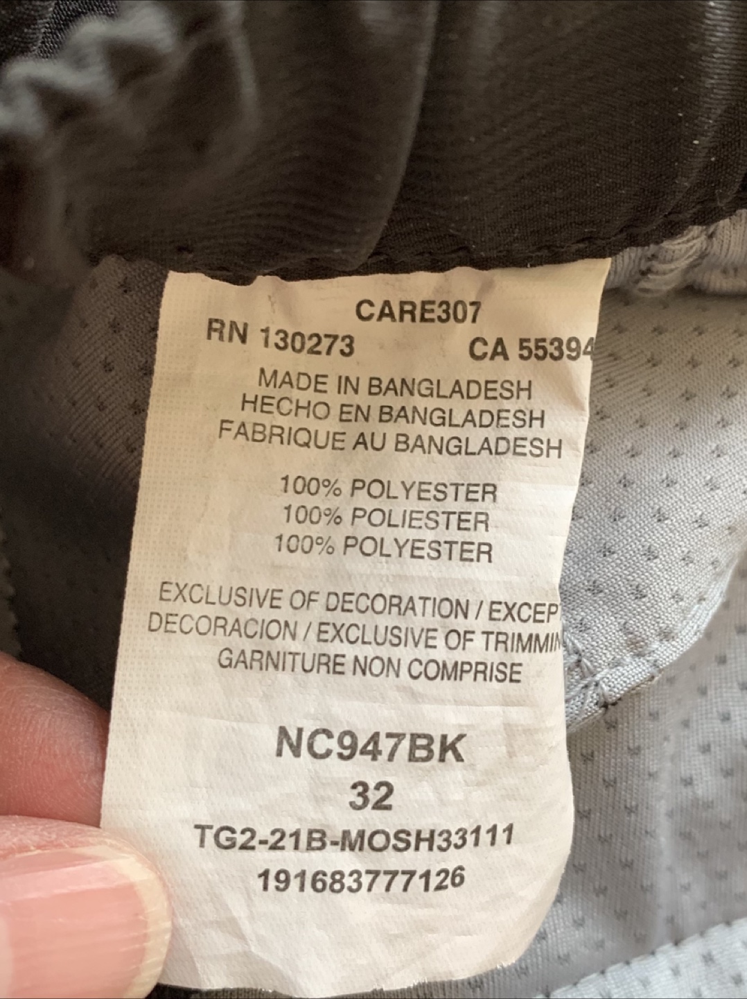 Wrangler Black Shorts - Size 32 - photo 3