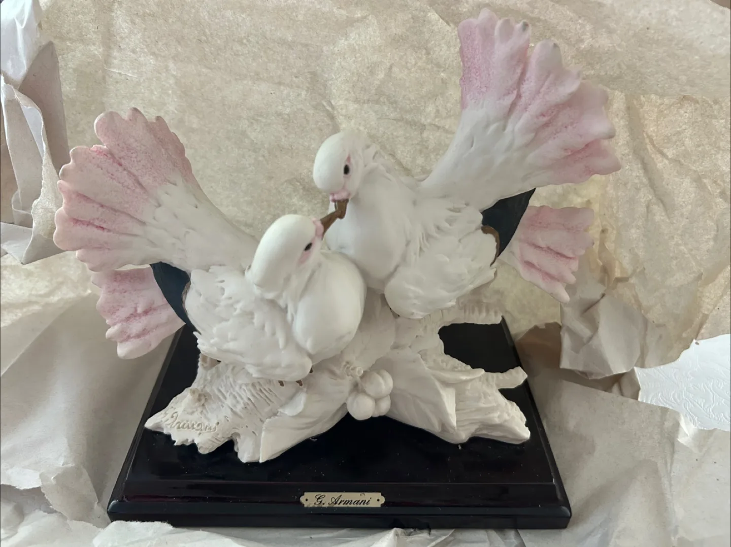 G. Armani Figurine - Doves thumbnail