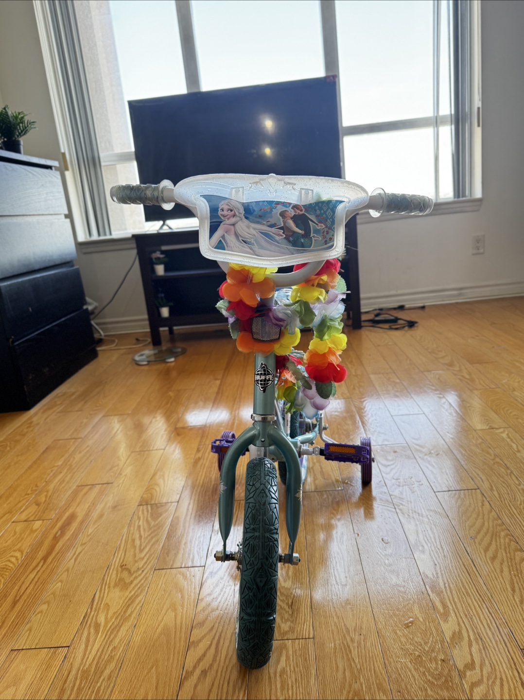 Disney Frozen Kids Bike with Training Wheels - photo 2
