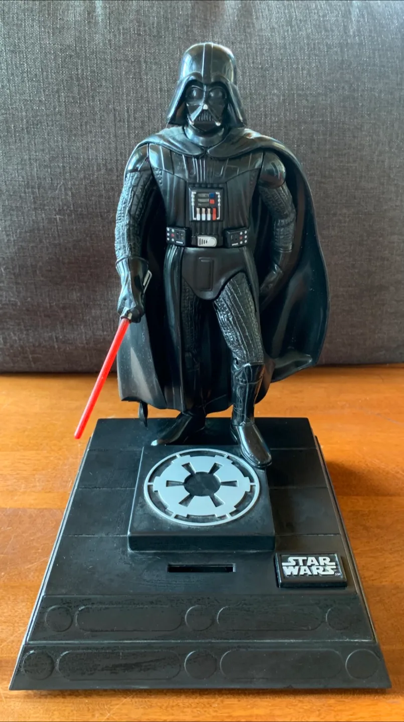 Star Wars Darth Vader animatronic piggy bank. thumbnail