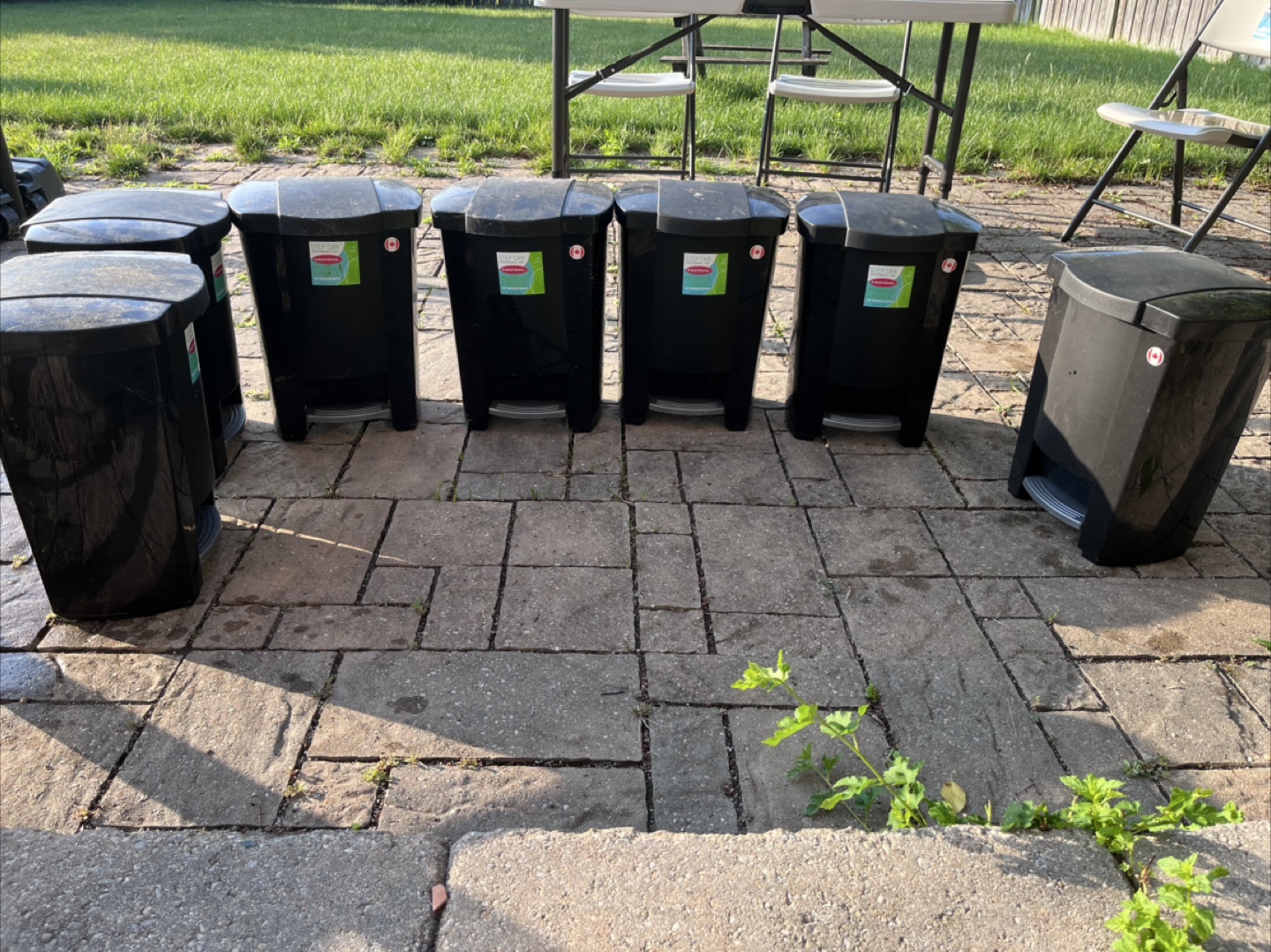 Moving Sale Garbage Bins