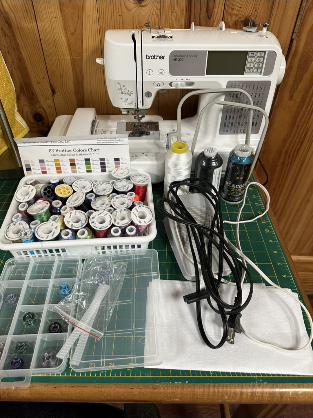 Brother HE-300 Sewing & Embroidery Machine - photo 2