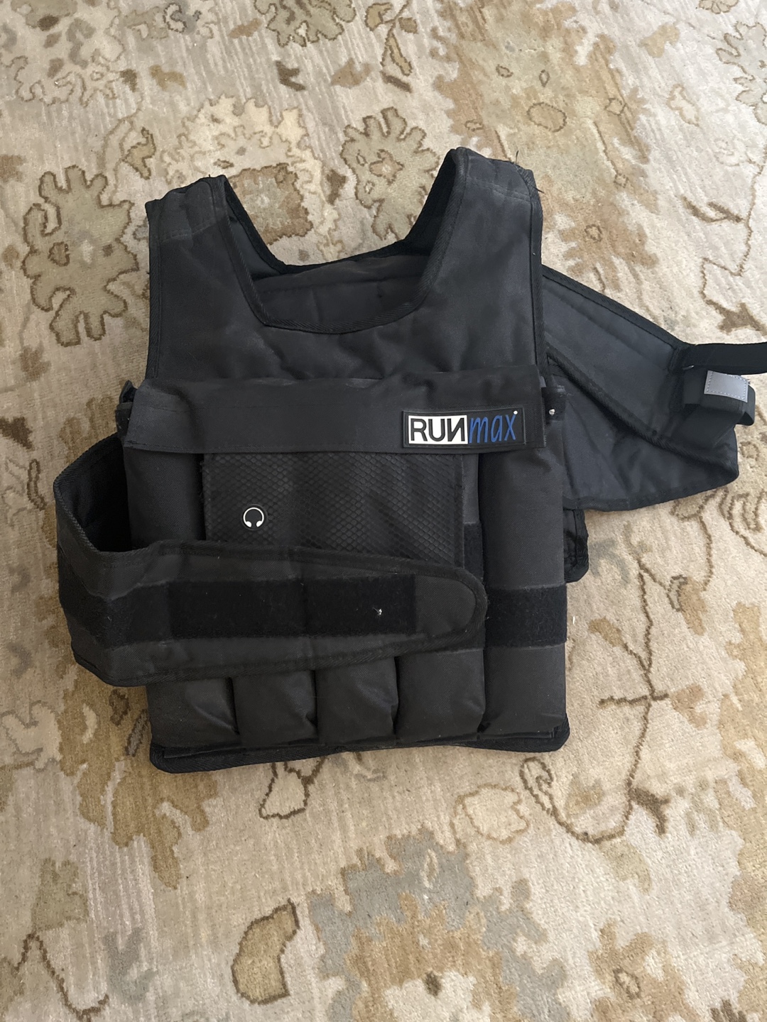 RUNmax Pro Adjustable Weighted Vest 40 lb