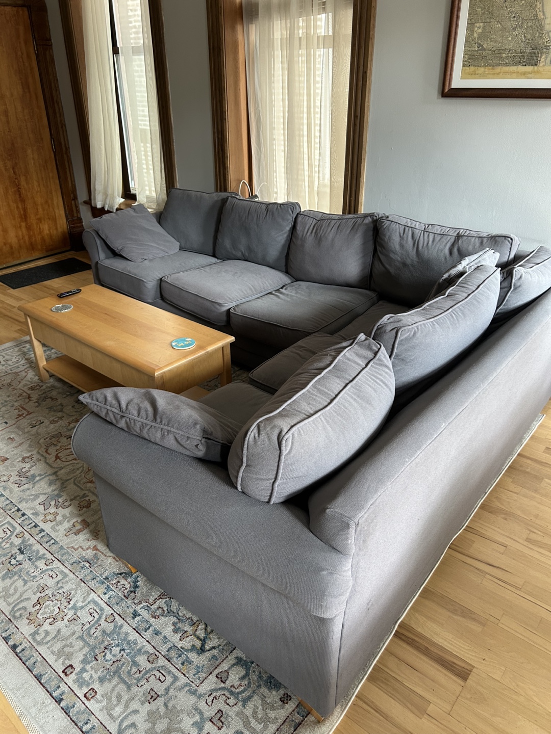 Gray Sectional Sofa - photo 2