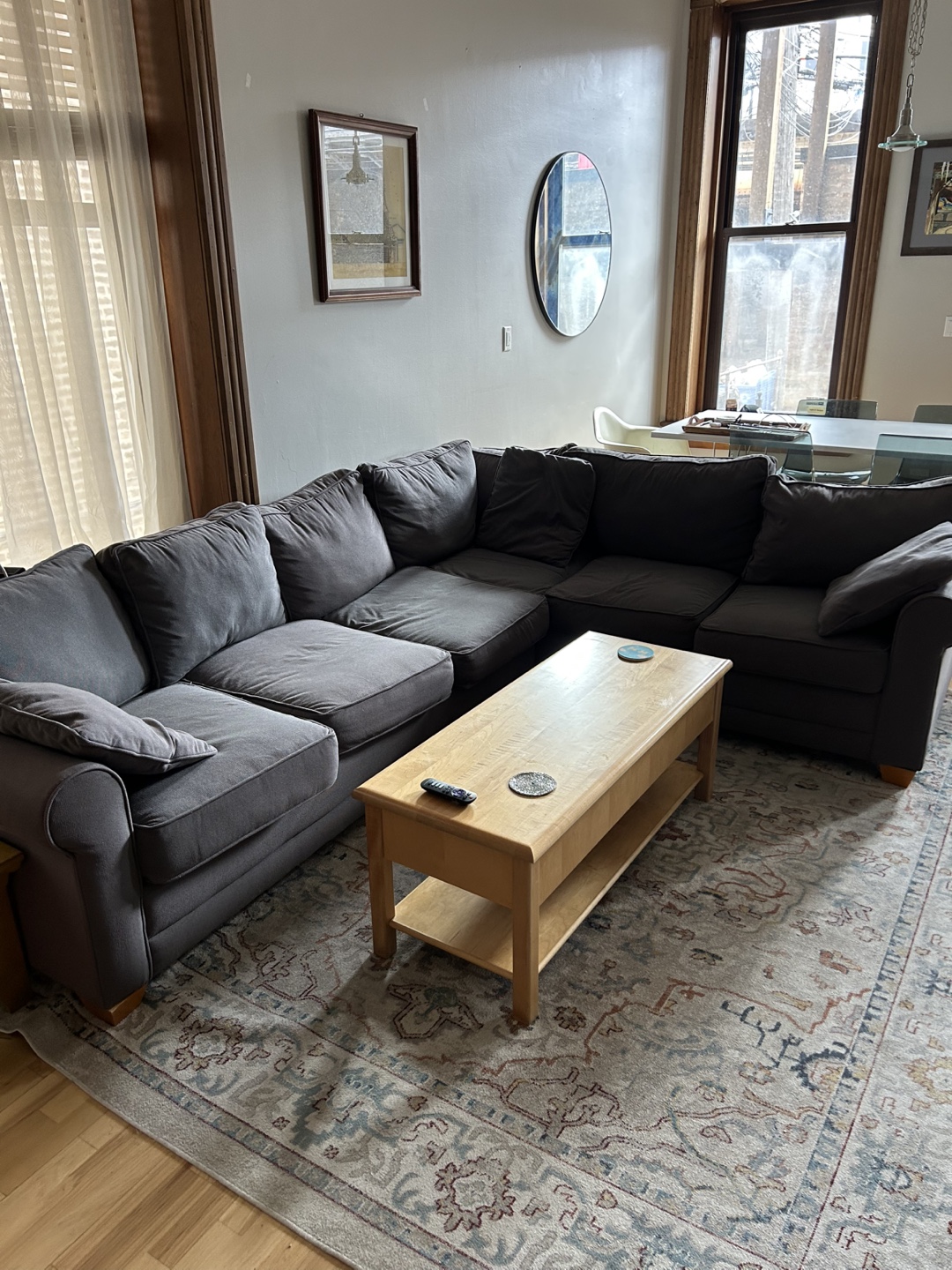 Gray Sectional Sofa