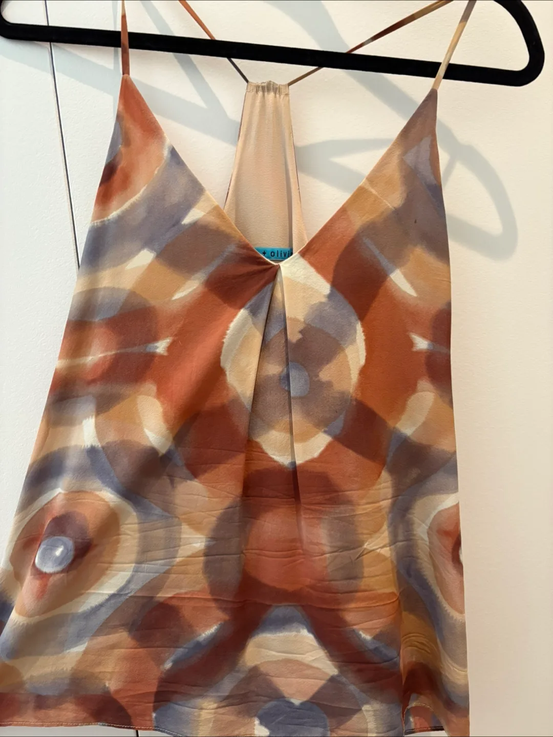 LAST CHANCE Alice & Olivia Racerback Cami/Slip Top 1990s-00s thumbnail