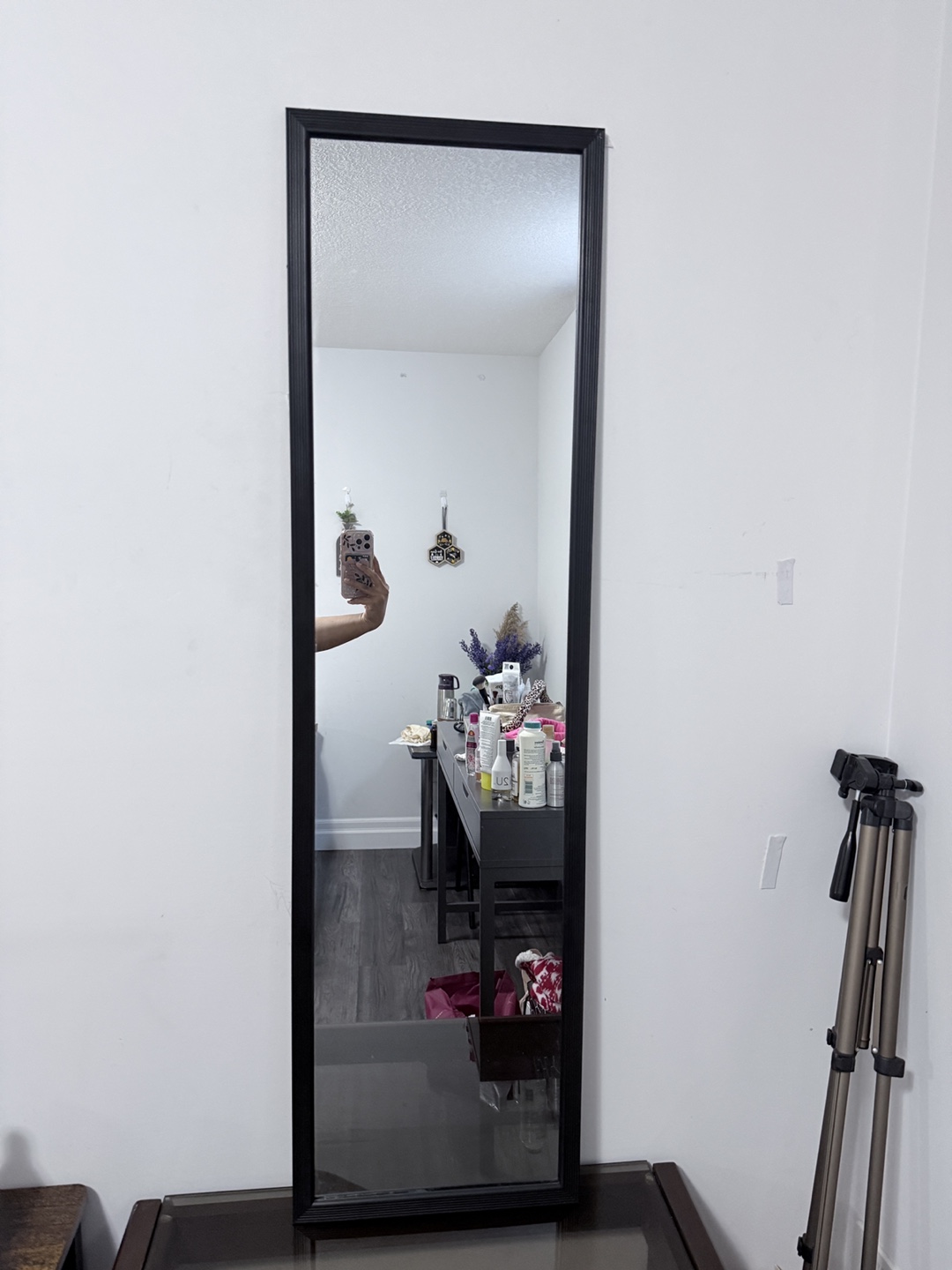 Black Framed Full Length Mirror