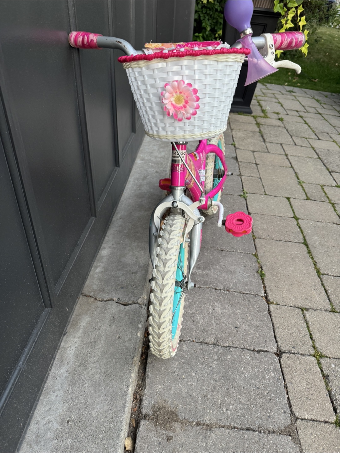 Barbie Kids' Bike - Pink & White - photo 2