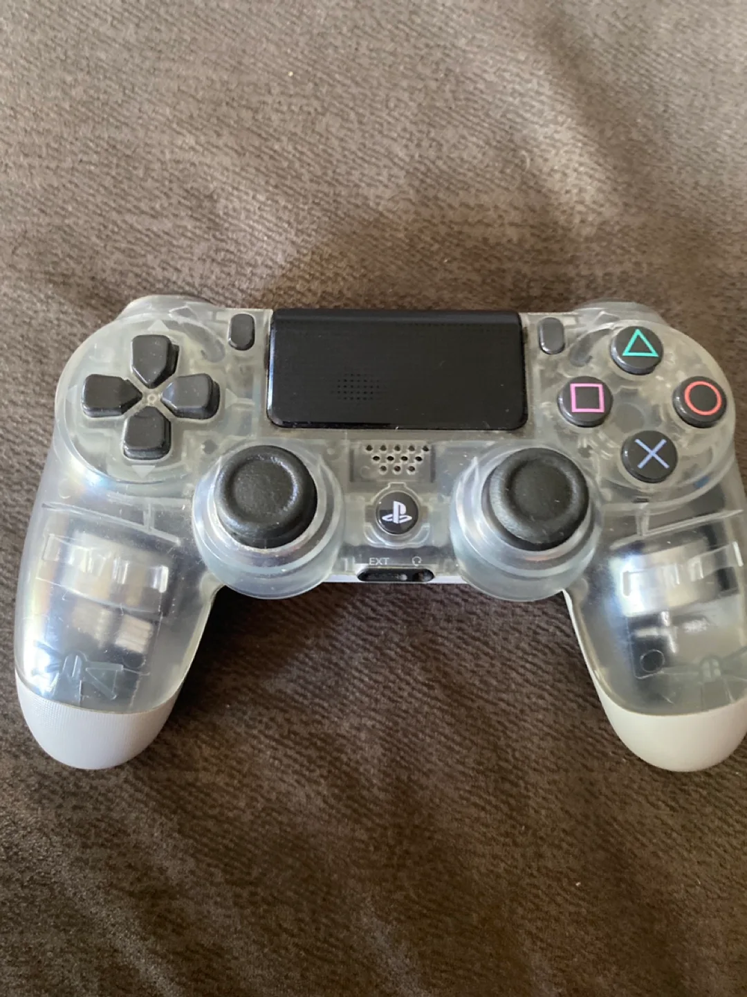 🧡 PlayStation 4 DualShock 4 Wireless Controller - Crystal thumbnail