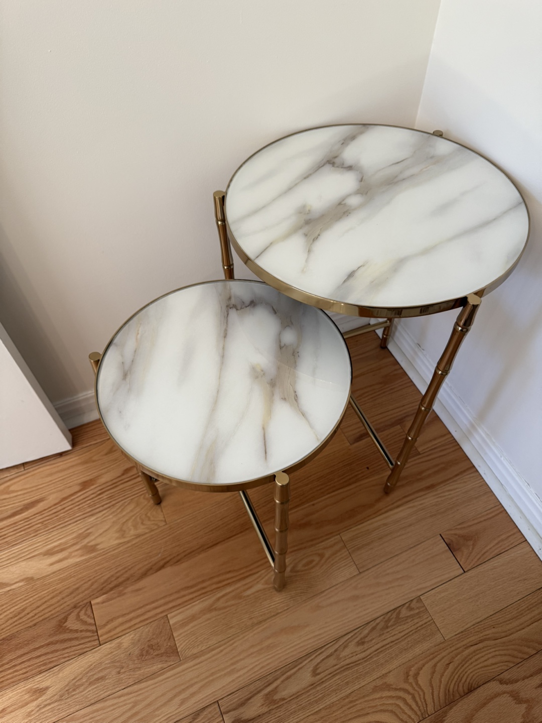 Nesting side Tables - Set of 2 - photo 2