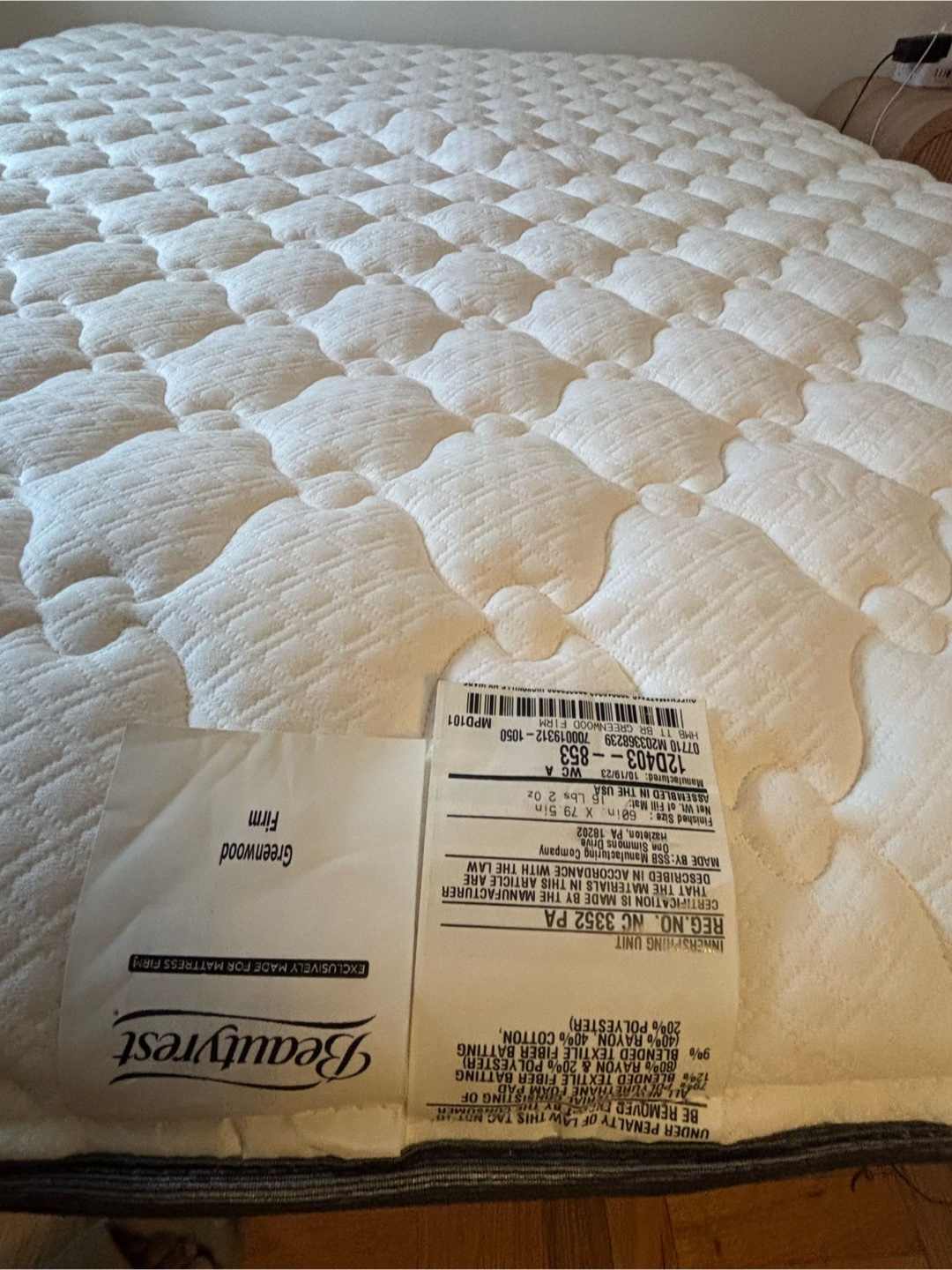 Beautyrest Queen Mattress - photo 2