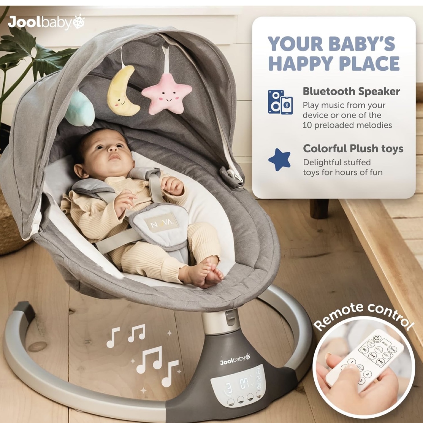 Joolbaby NOVA Baby Swing (0-6 Months) - photo 4