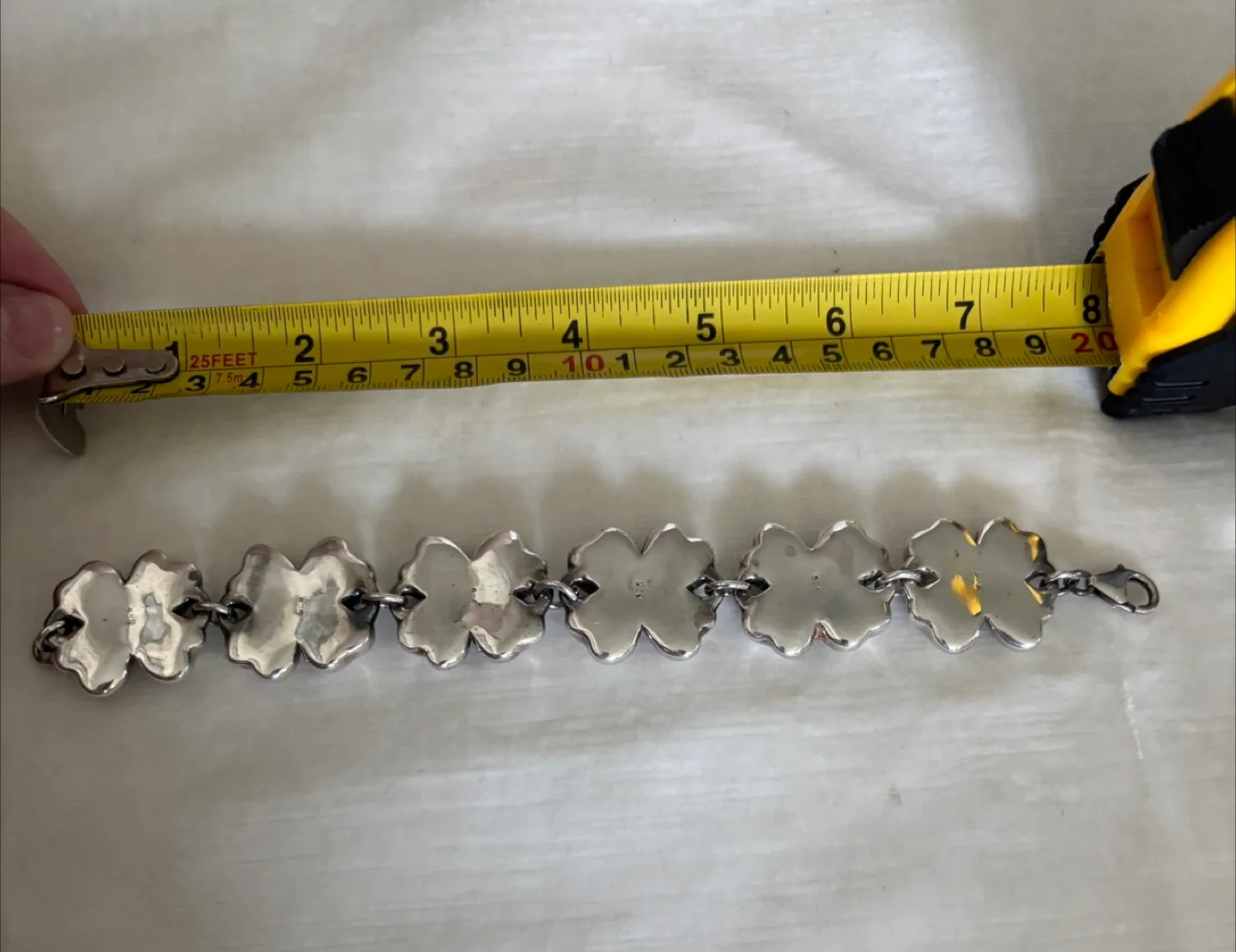 Vintage 925 Silver Bracelet image indicator(2)