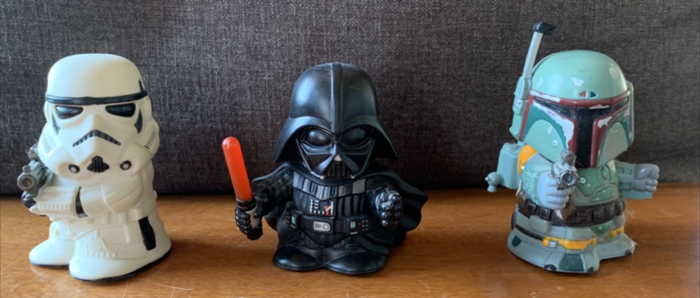 Star Wars RARE FIND Tomy Wind-Up Figures