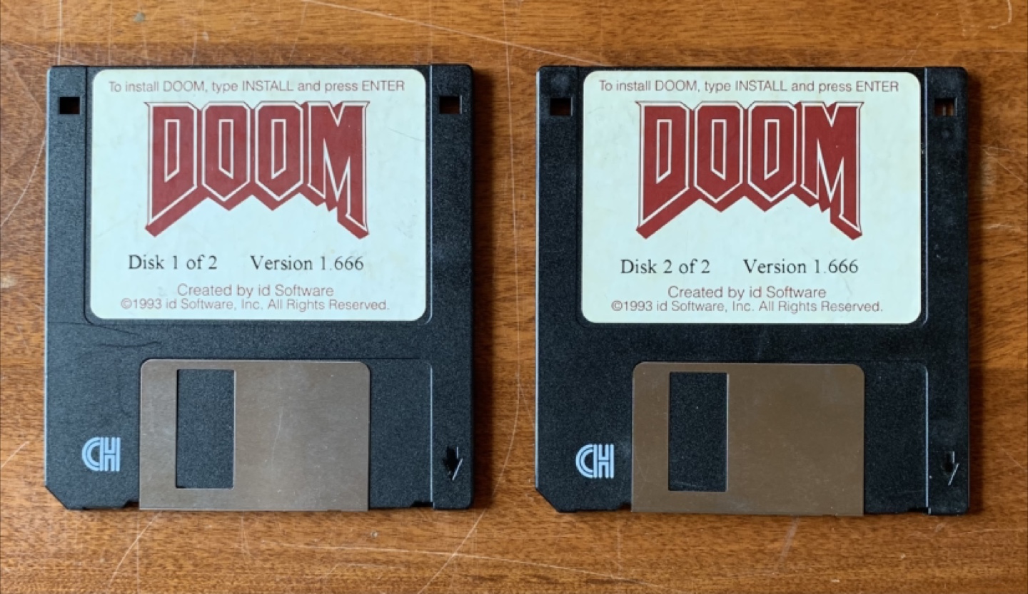 DOOM Floppy Disks (Version 1.666)