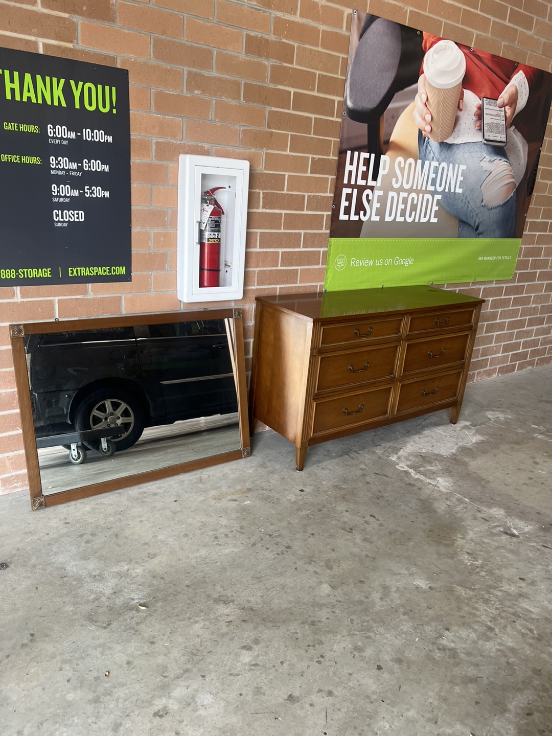 National of Mt. Airy NC Dresser with Mirror - photo 2