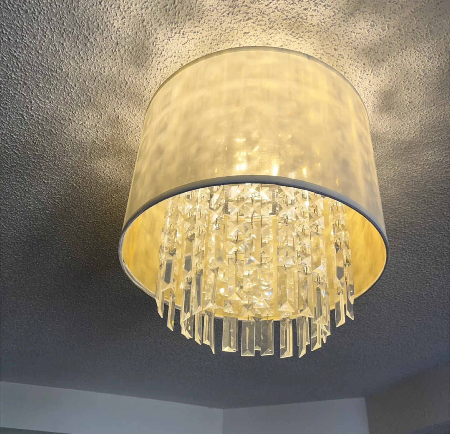 Elegant Crystal Chandelier Ceiling Light