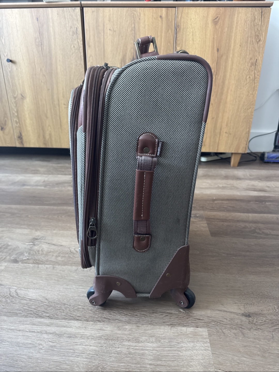 Samsonite Carry-On Suitcase - Brown & Gray - photo 2