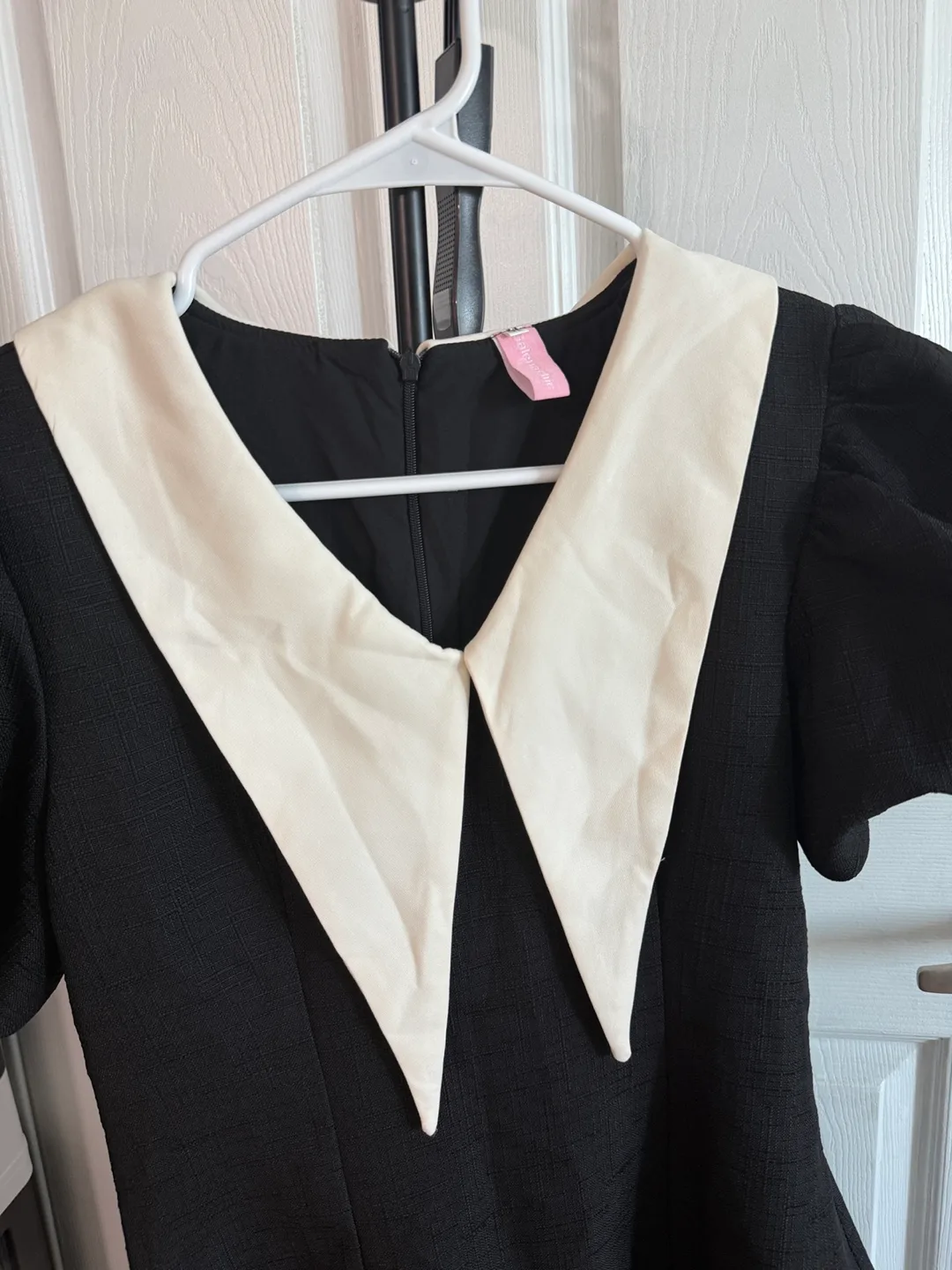 Black & White Mini Tweed Dress image indicator(3)