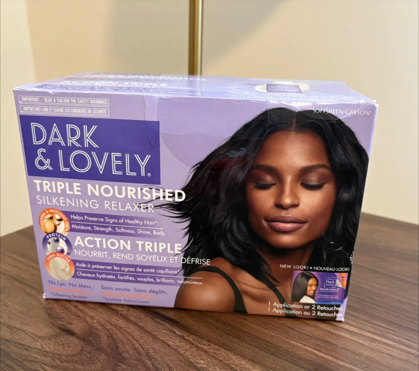 Dark & Lovely Triple Nourished Silkening Relaxer thumbnail