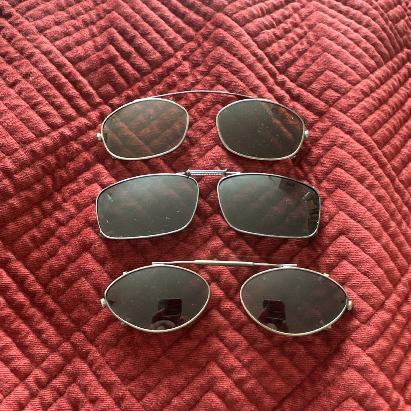 Clip-on Sunglasses - Set of 3