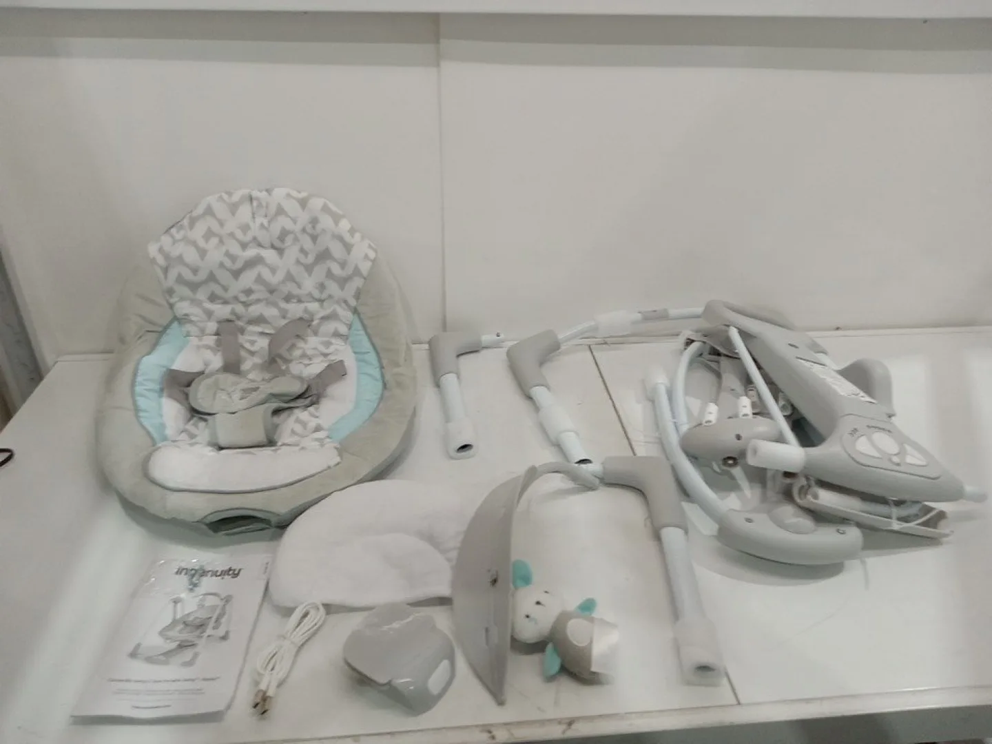 Ingenuity ConvertMe Swing-2-Seat Portable Swing - Raylan image indicator(3)