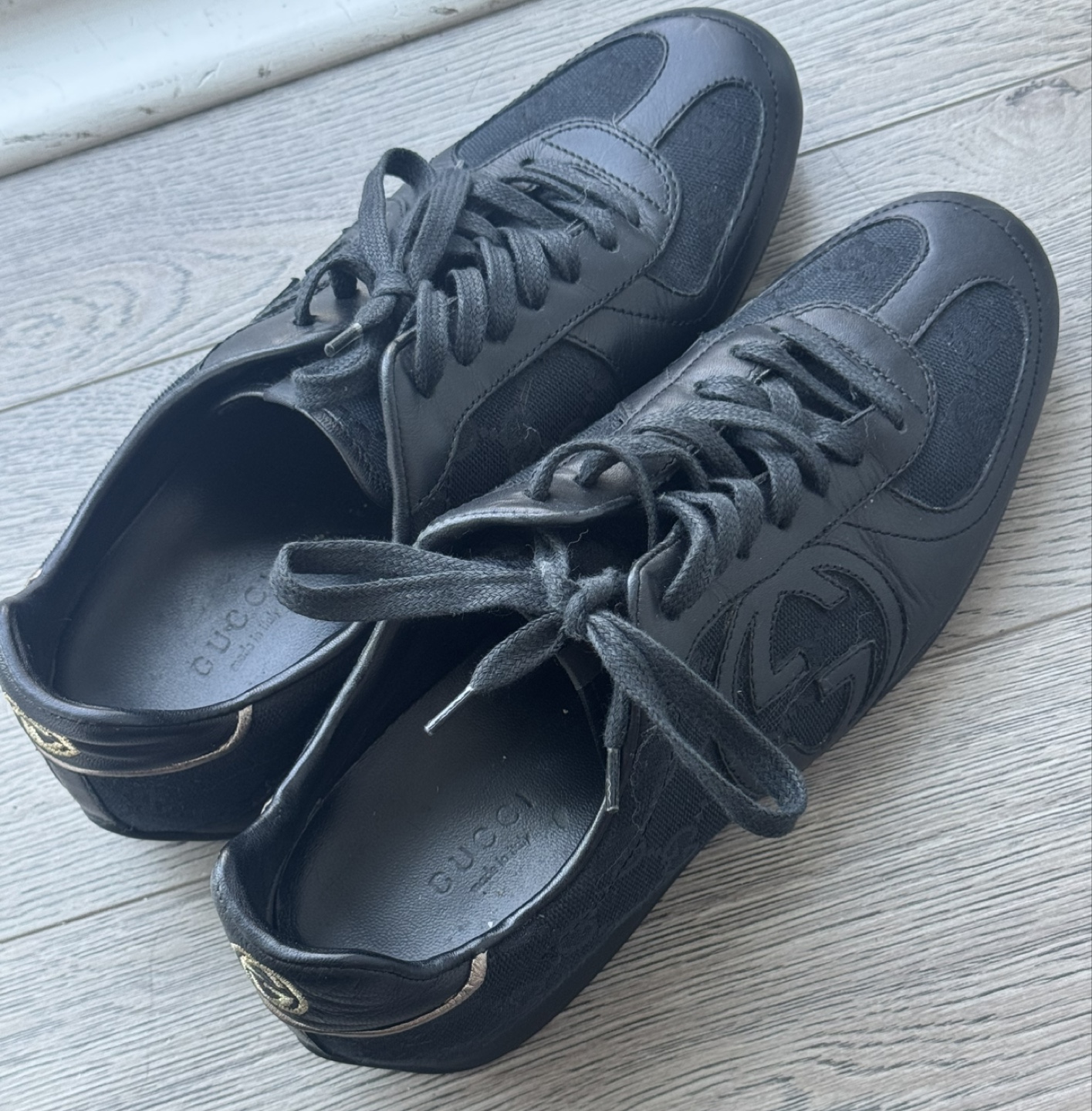 Gucci Black Sneakers - photo 2