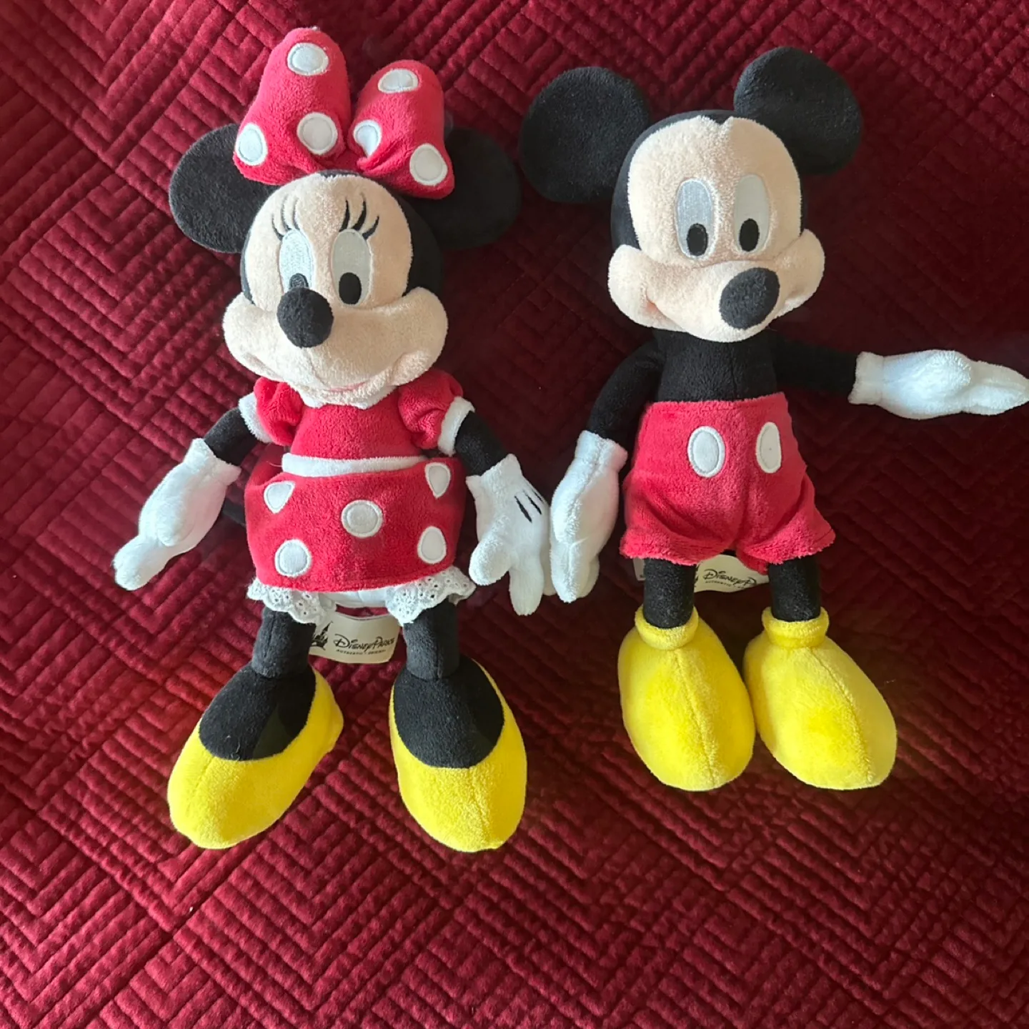Disney Parks Mickey & Minnie Mouse Plush Set thumbnail