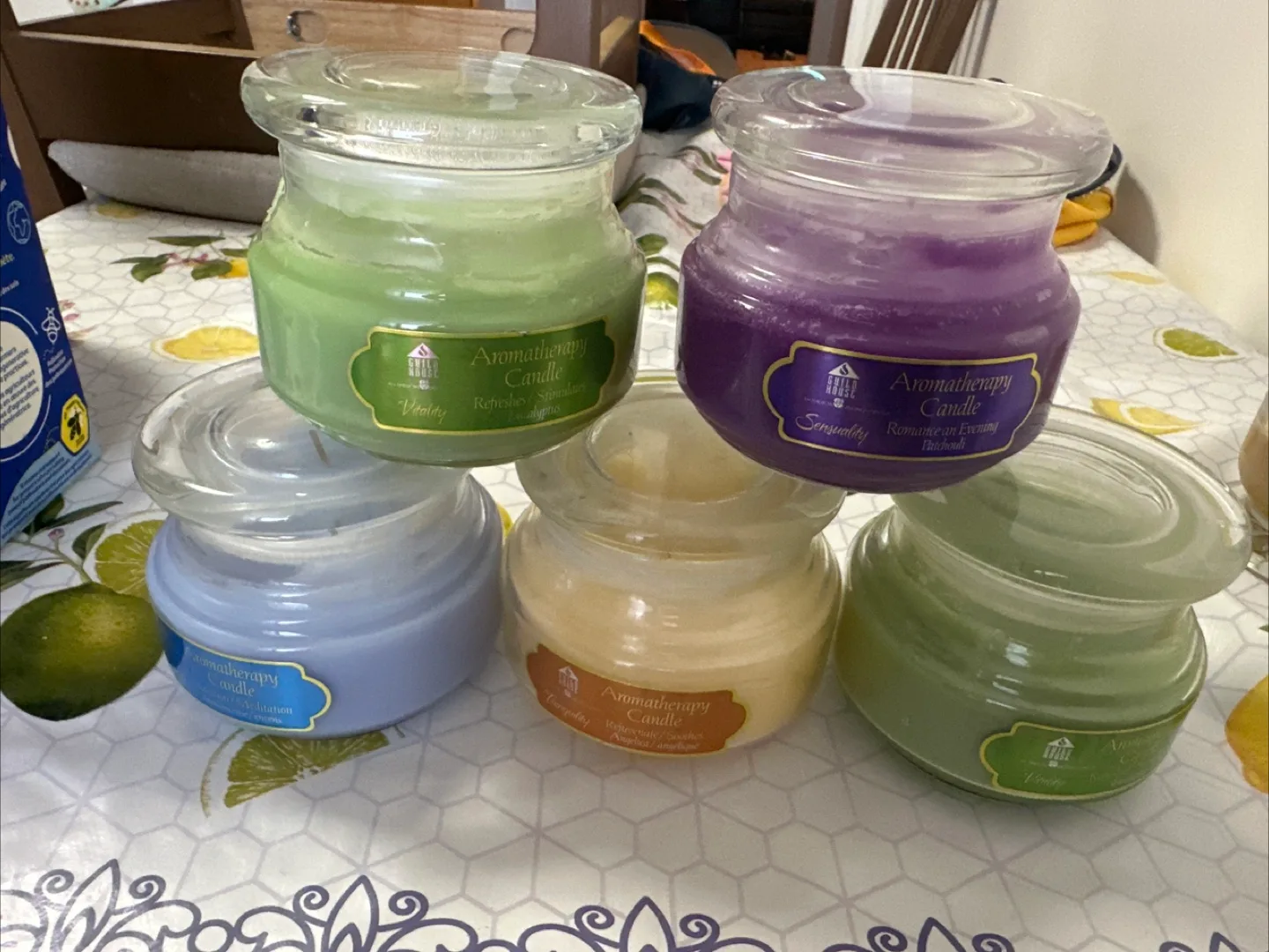 Guild House Aromatherapy Candles (Set of 5) thumbnail