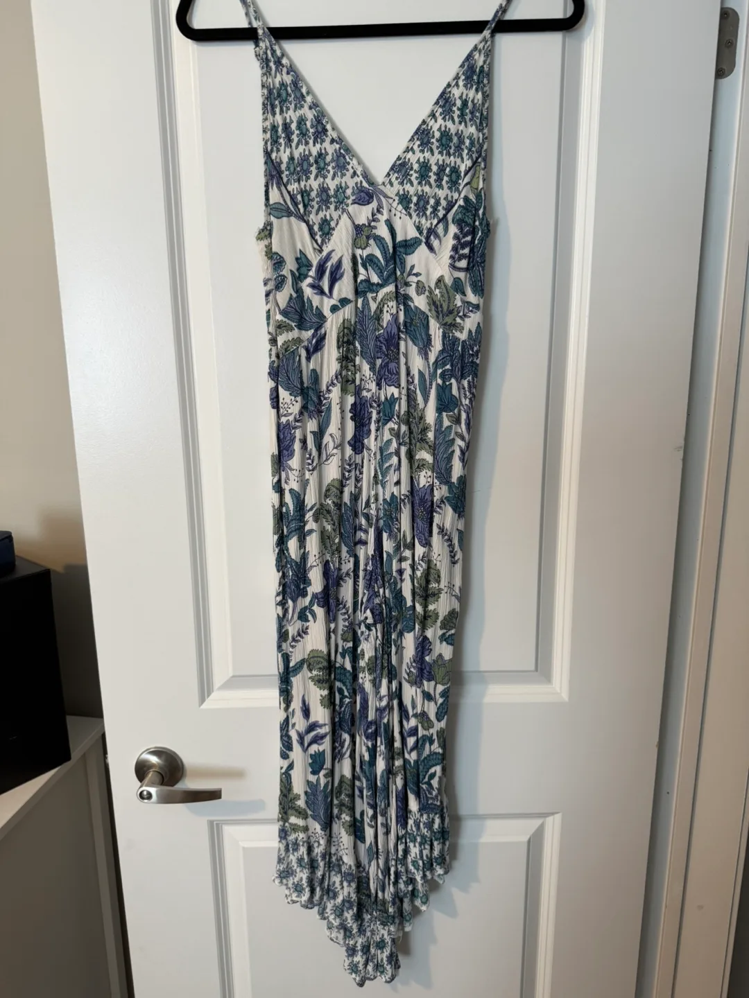 Angie Floral Maxi Dress - Size L thumbnail