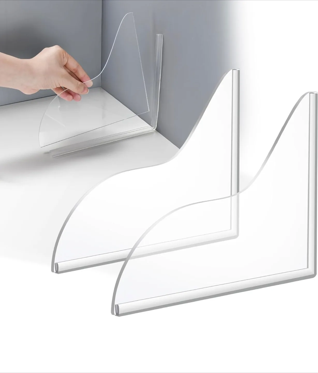 Clear bath tub Sink Splash Guard new 🇨🇦 thumbnail