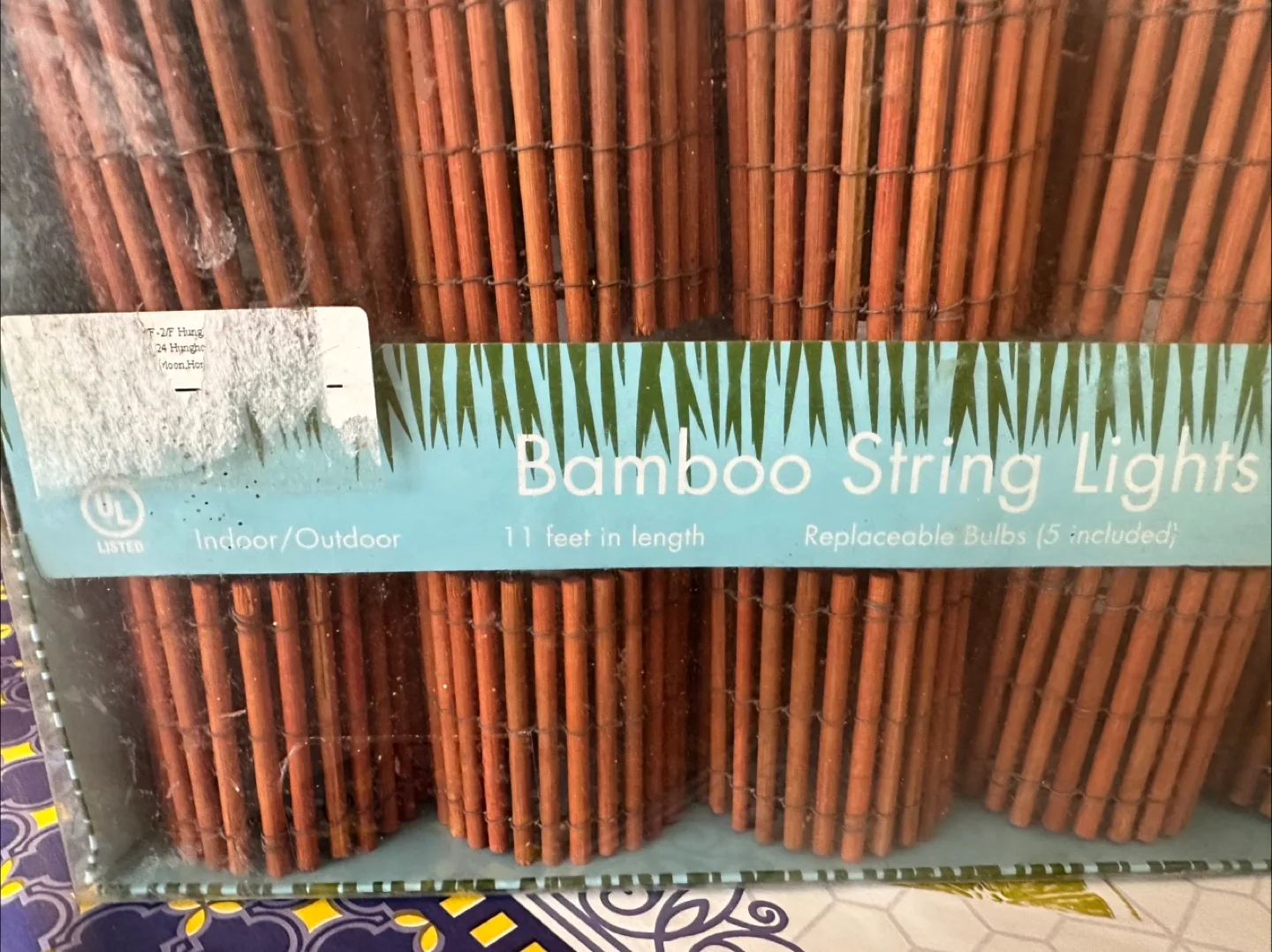 Bamboo String Lights - 11 Feet thumbnail