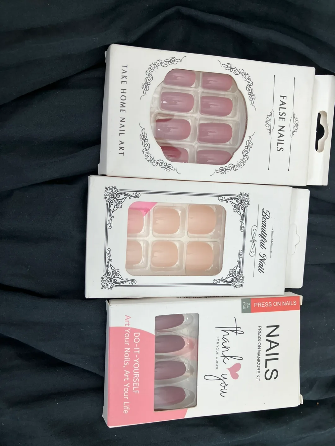$5 each pack False Nails - Press-On Manicure Kit thumbnail
