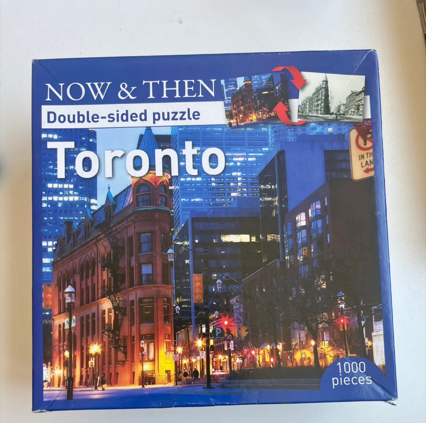 Now & Then Toronto Double-sided Puzzle - 1000 Pieces thumbnail