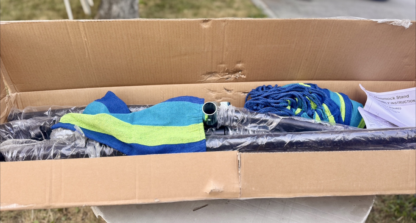 Hammock with Stand - New in Box! (Blue) - photo 3