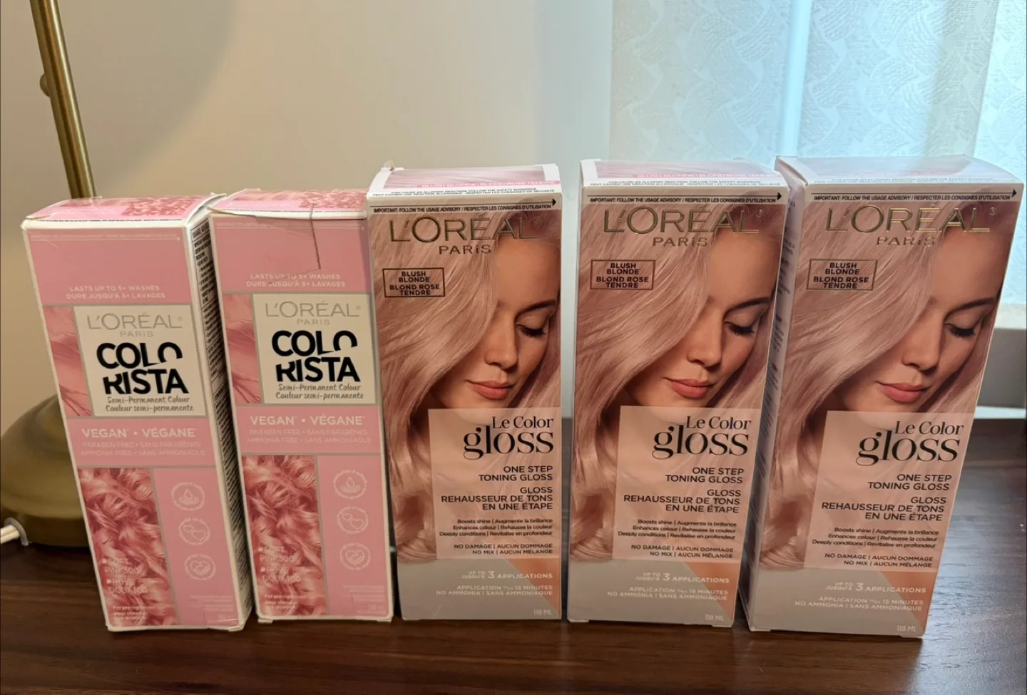 L'Oréal Soft Pink and Blush Blonde Hair Dye thumbnail
