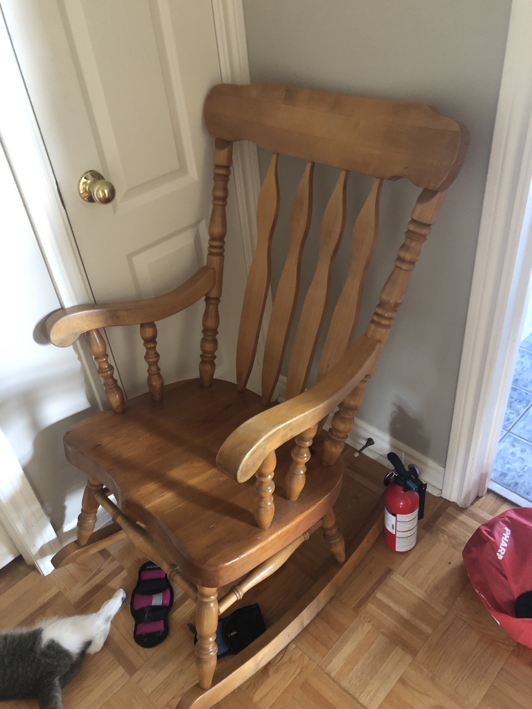 Wooden Rocking Chair