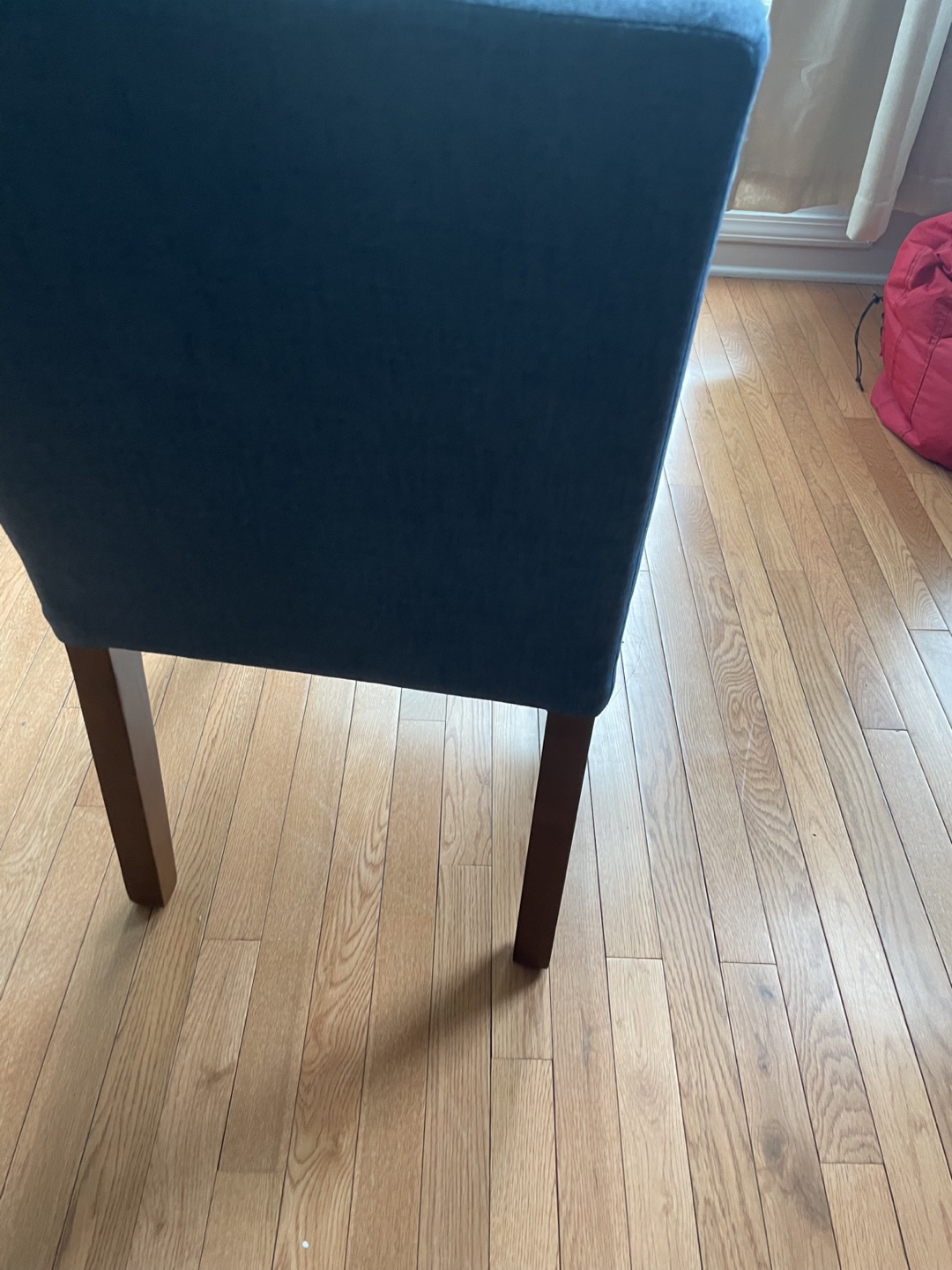 Blue Upholstered Dining Chair - photo 3