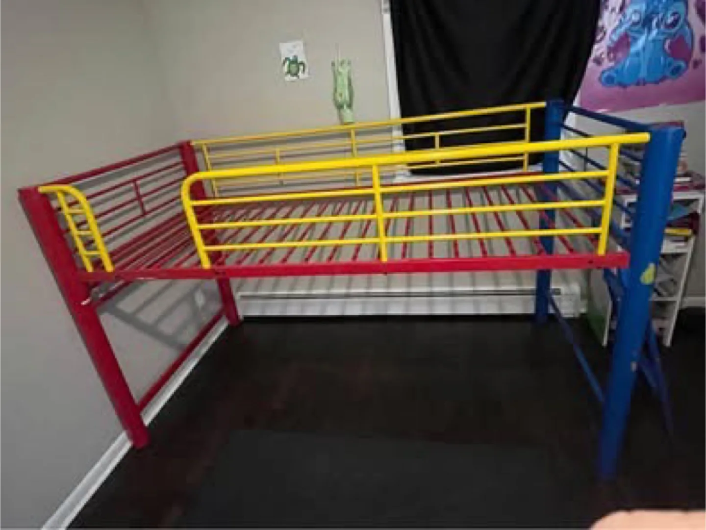 Kids half bunk bed thumbnail