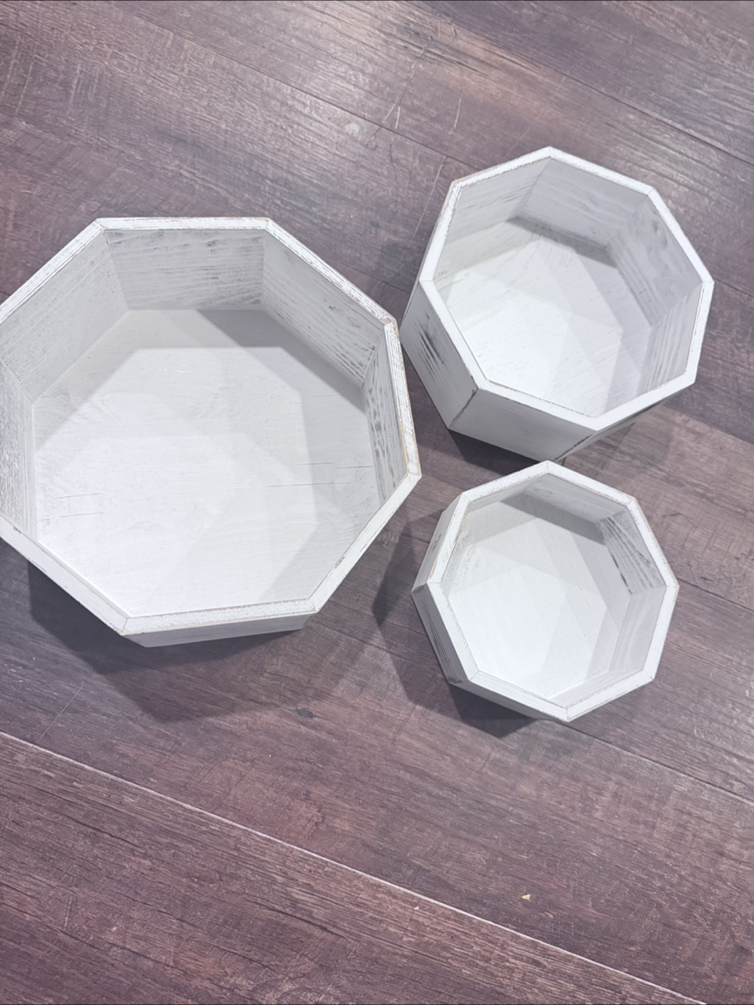 Hacaroa Set of 3 Wood Cupcake Stands - photo 3