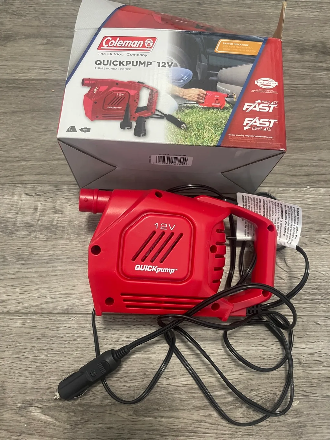 Coleman QuickPump 12V Electric Air Pump thumbnail