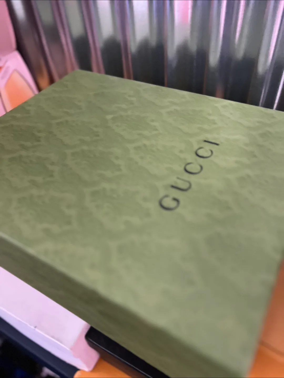 Gucci GG Rhyton 'Beige Blue Monogram' Sneakers - Men's US 9 image indicator(10)