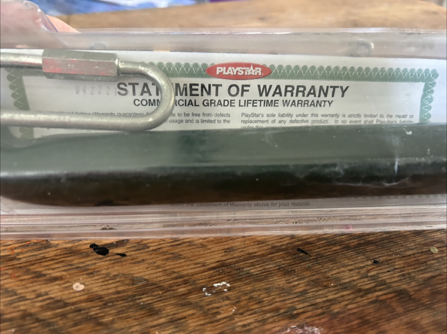 Playstar Trapeze Bar - Commercial Grade - Green - photo 3