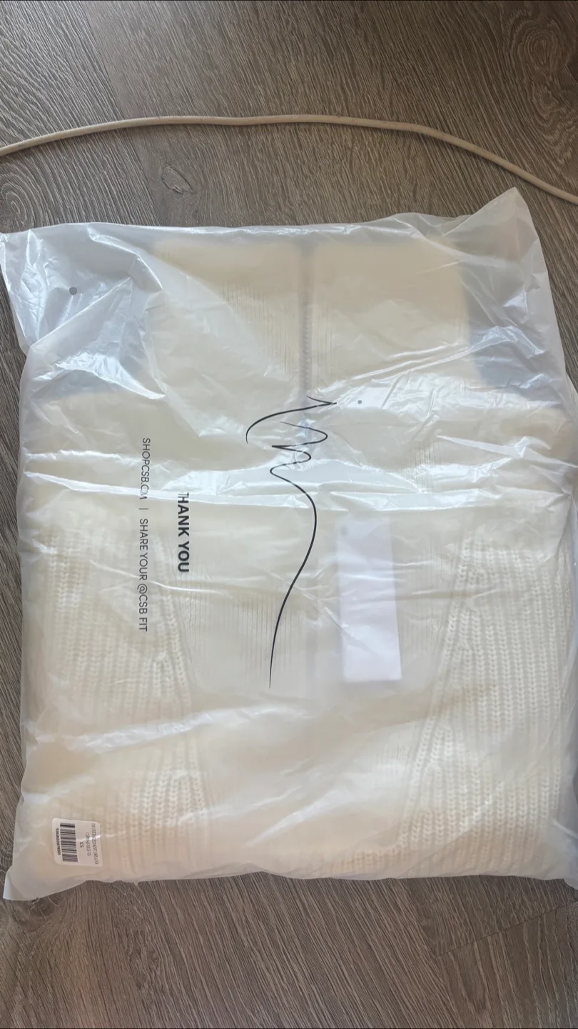 CSB Oversized Knit Sweater - Milk (New) image indicator(2)