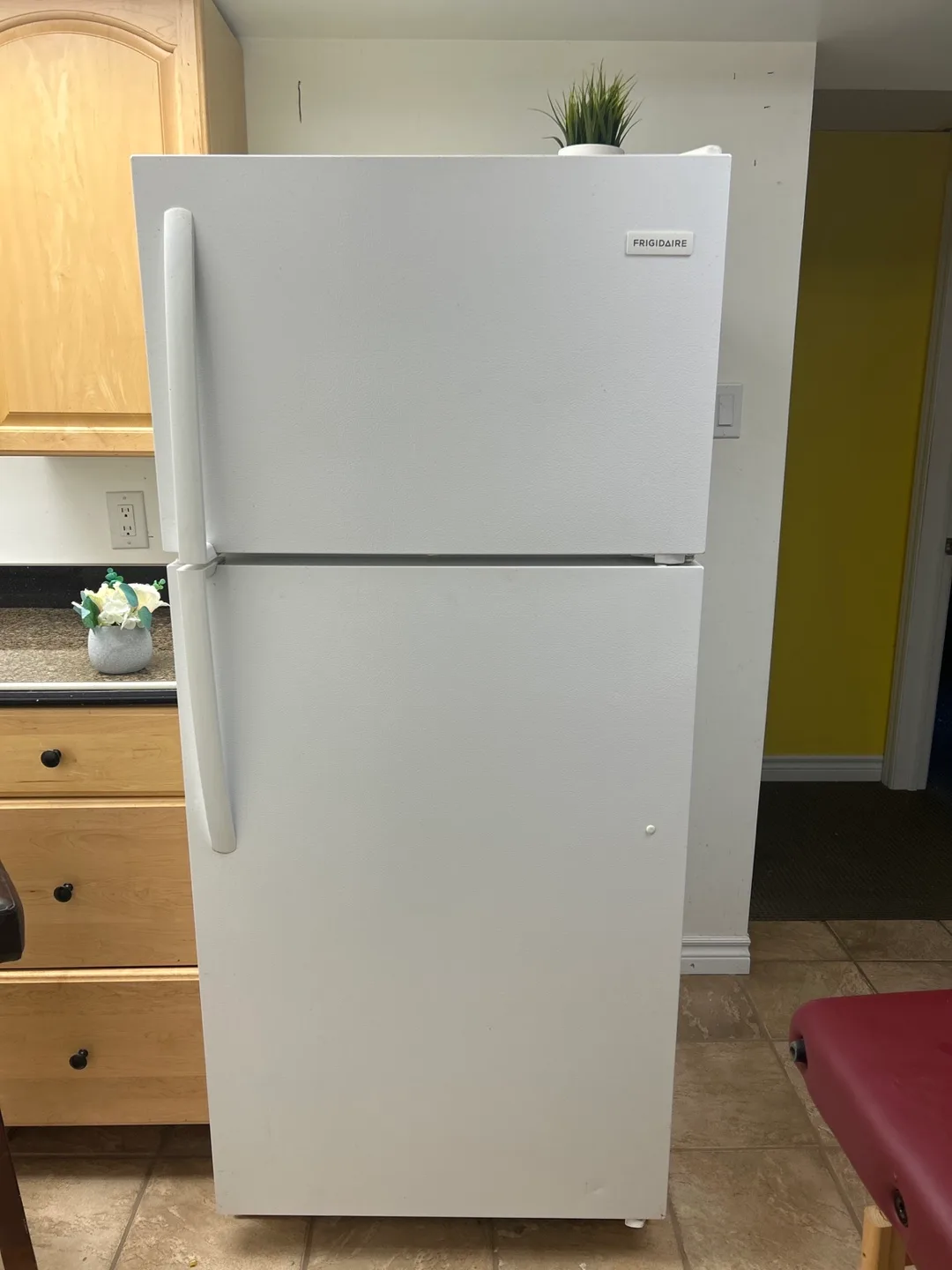 Frigidaire White Refrigerator thumbnail