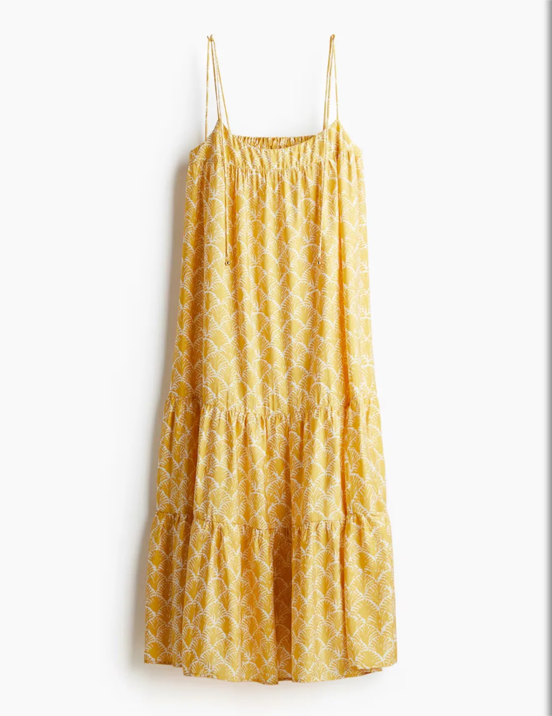H&M Striped Cardigan & Floral/Yellow Maxi Dresses image indicator(3)