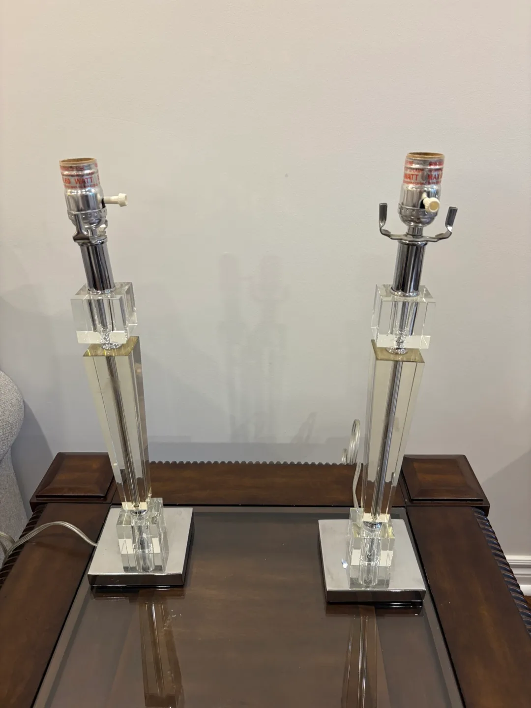 Crystal Table Lamps - Set of 2 thumbnail