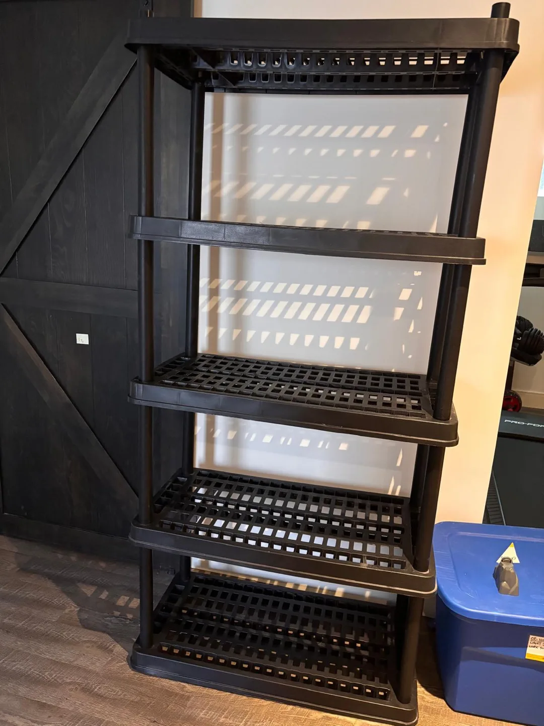 Plastic 5-Tier Shelf - 4 units at $25 each thumbnail
